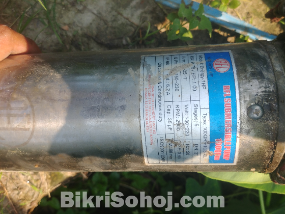1 Hp submersible pump